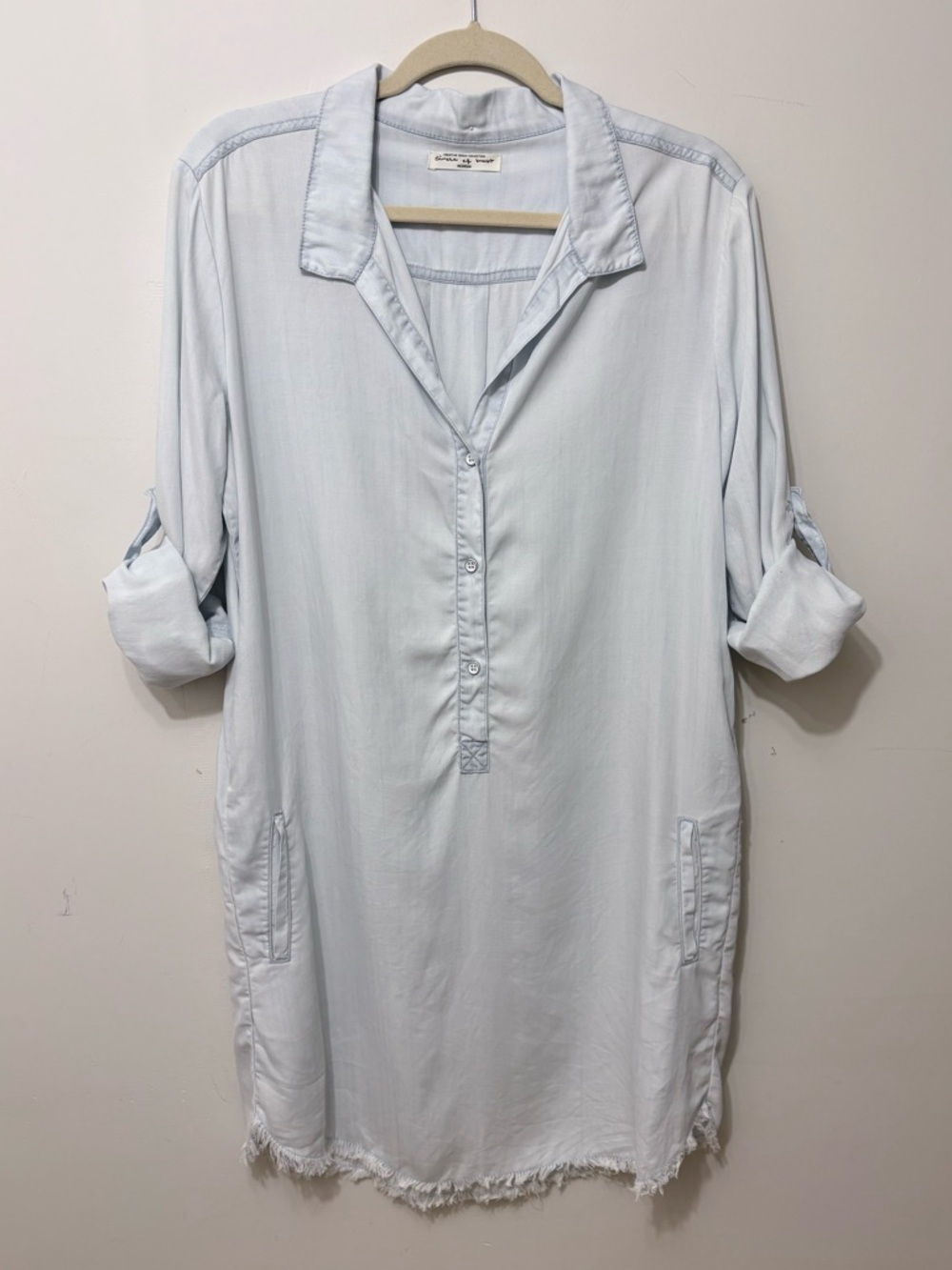CIRCLE OF TRUST - Harmony Dress in pale blue